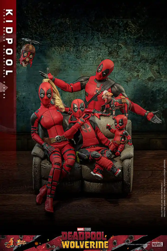 Deadpool & Wolverine Movie Masterpiece akcijska figura 1/6 Kidpool 22 cm fotografija proizvoda