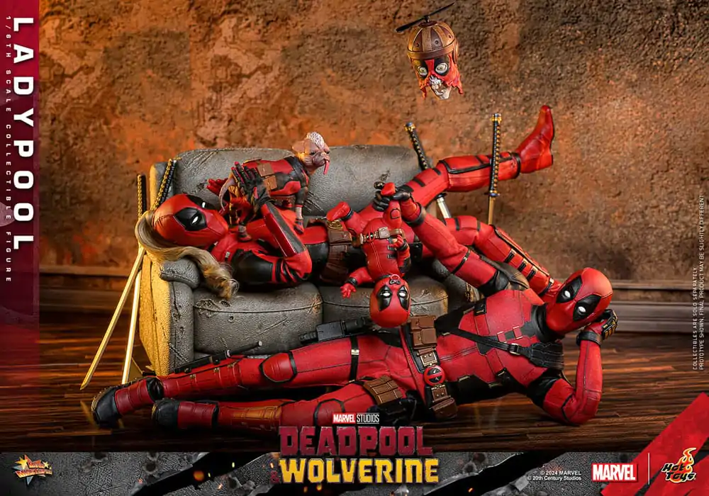 Deadpool & Wolverine Movie Masterpiece akcijska figura 1/6 Ladypool 30 cm fotografija proizvoda