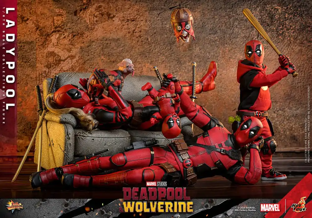 Deadpool & Wolverine Movie Masterpiece akcijska figura 1/6 Ladypool 30 cm fotografija proizvoda