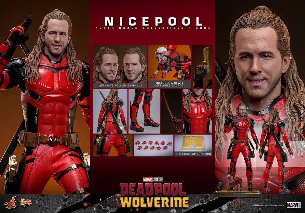 Deadpool & Wolverine filmska remek-djelo akcijska figura 1/6 Nicepool 30 cm fotografija proizvoda