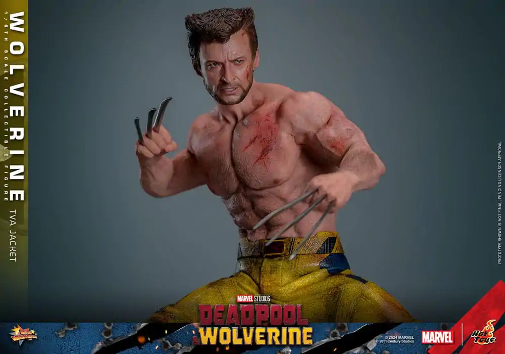 Deadpool & Wolverine Movie Masterpiece akcijska figura 1/6 Wolverine (TVA Jacket Version) 31 cm fotografija proizvoda