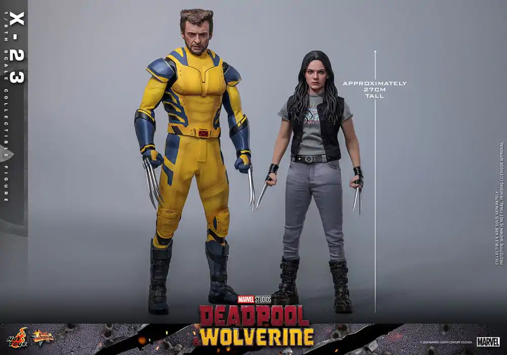 Deadpool & Wolverine Movie Masterpiece akcijska figura 1/6 X-23 27 cm fotografija proizvoda