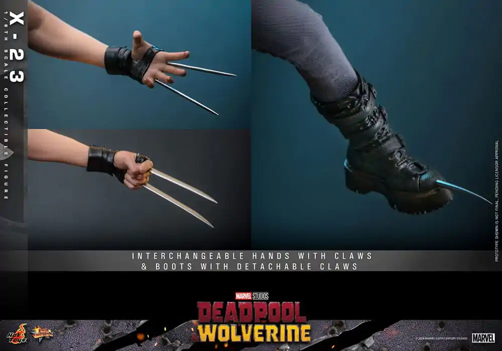 Deadpool & Wolverine Movie Masterpiece akcijska figura 1/6 X-23 27 cm fotografija proizvoda