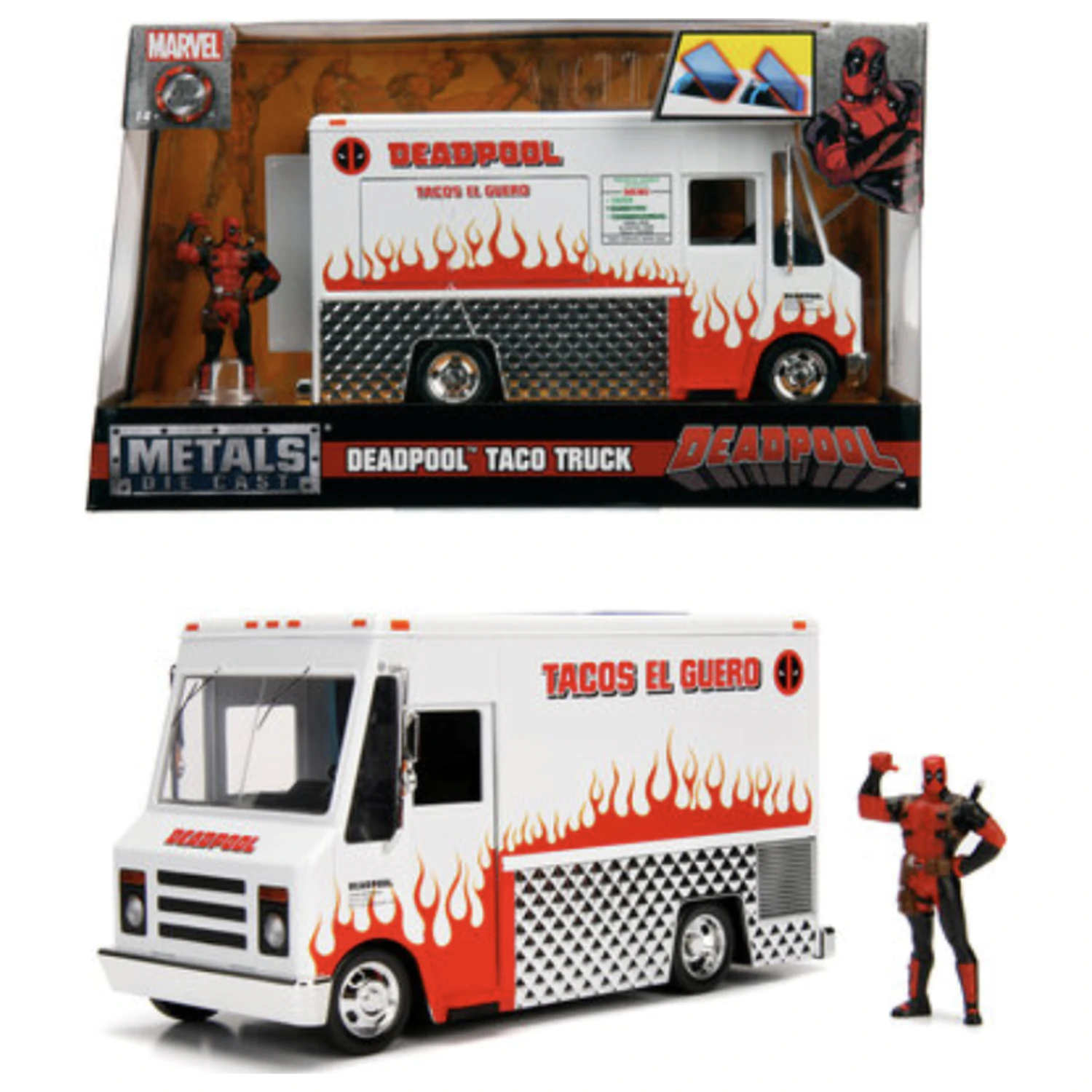 Deadpool Food Truck + Deadpool Figura 1:24 fotografija proizvoda
