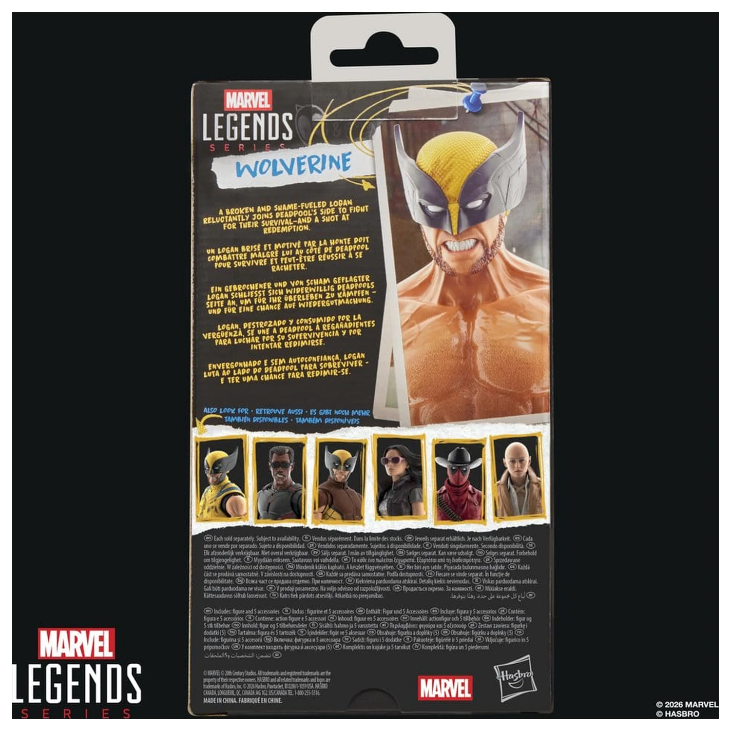 Deadpool & Wolverine Marvel Legends figura Wolverine 15 cm fotografija proizvoda