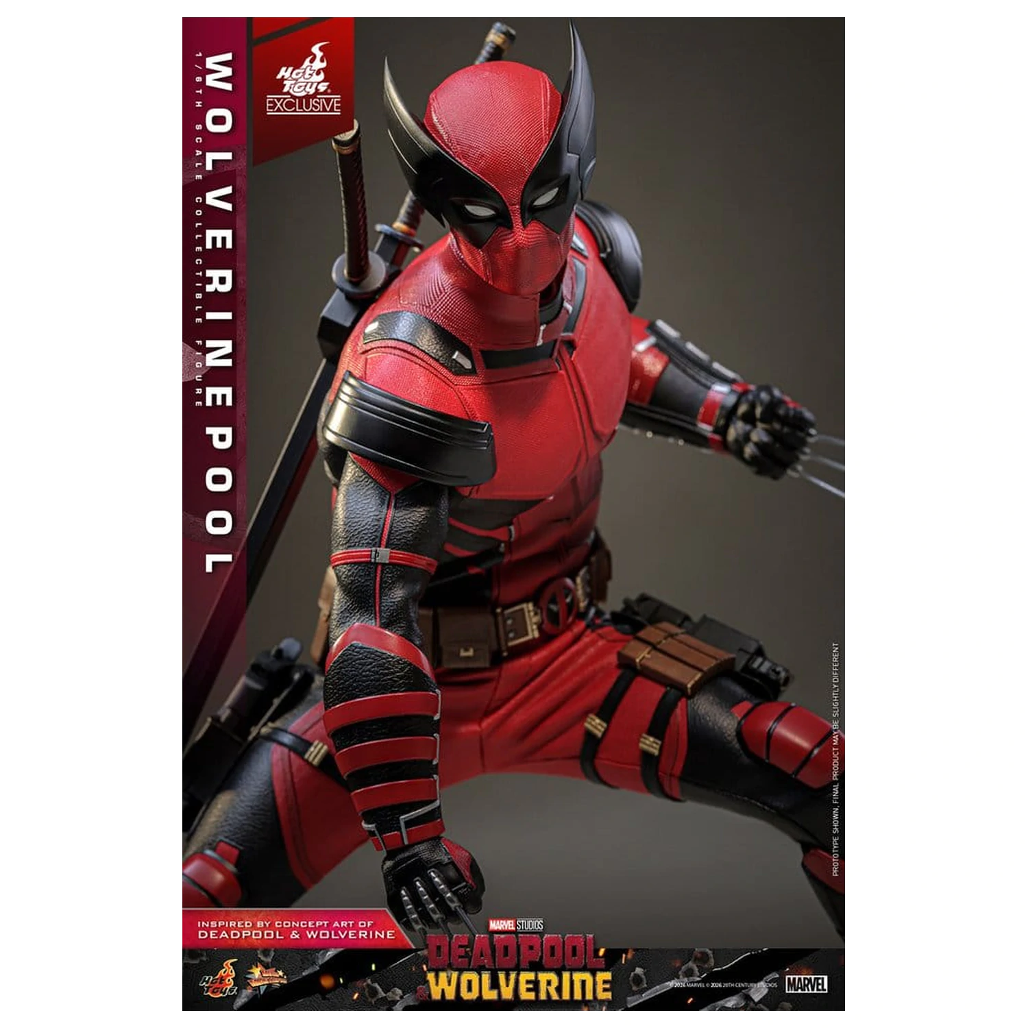 Deadpool & Wolverine Movie Masterpiece akcijska figura 1/6 Wolverinepool 31 cm fotografija proizvoda