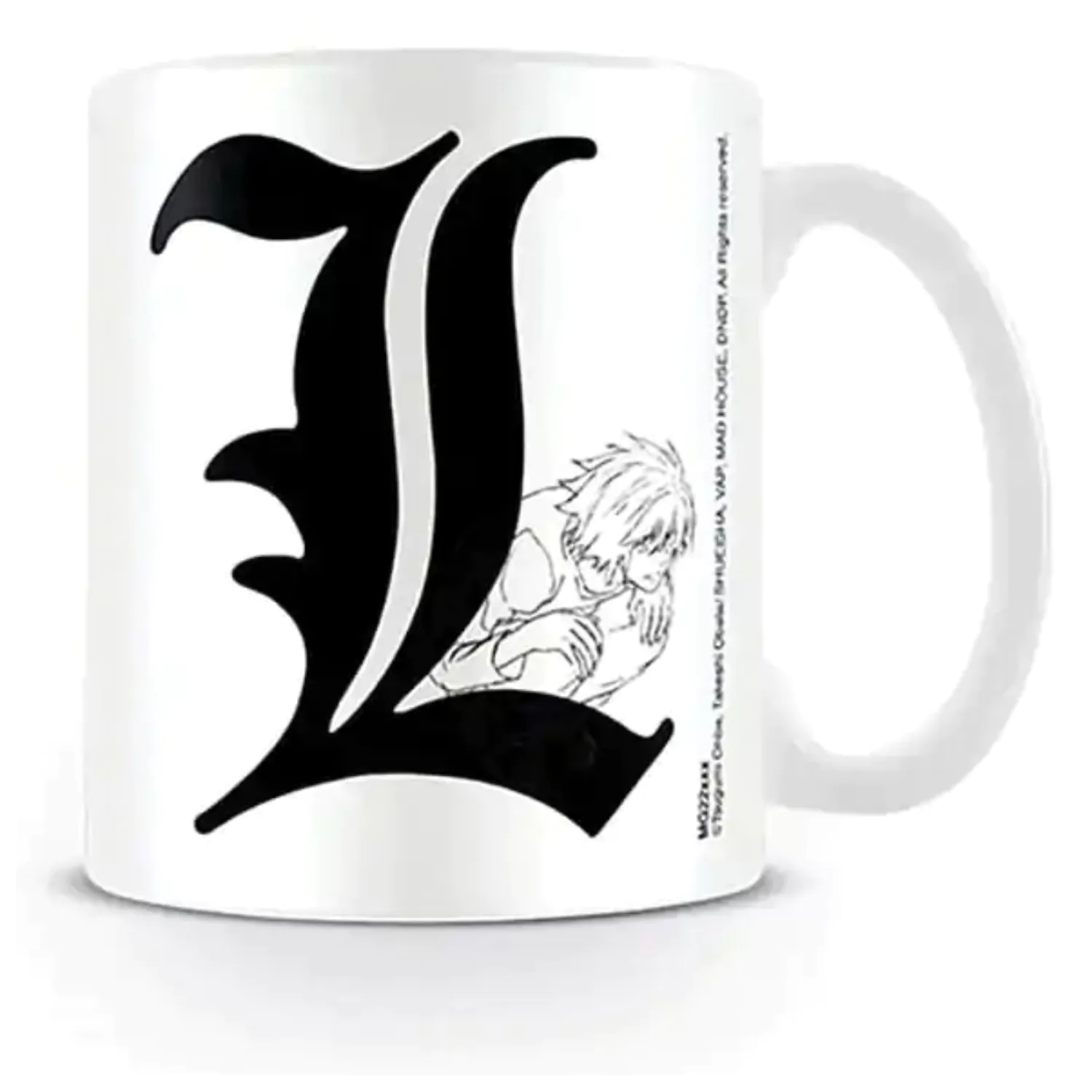 Death Note L šalica fotografija proizvoda