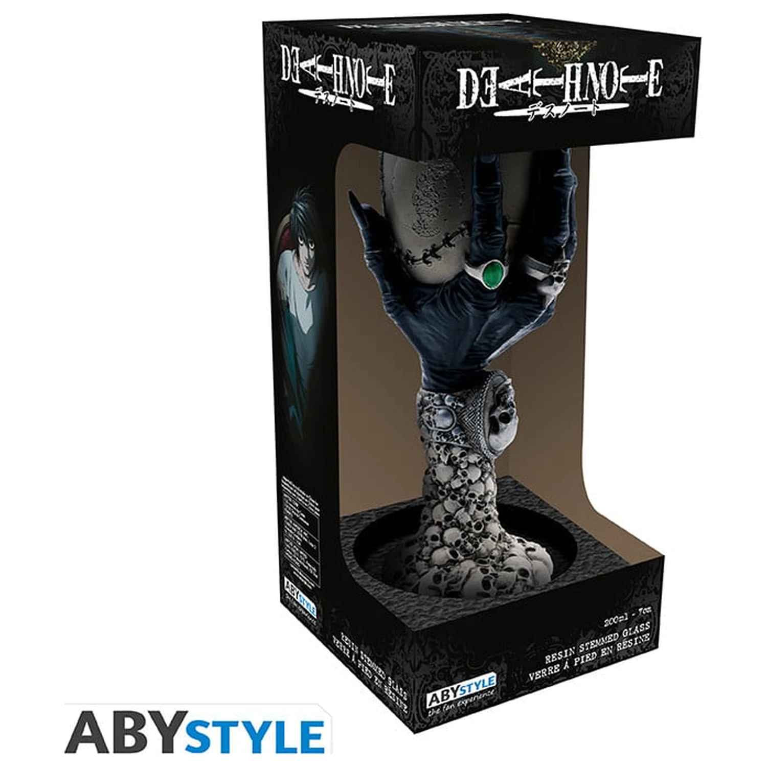 Death Note Ryuk staklena čaša na stalku 200 ml fotografija proizvoda