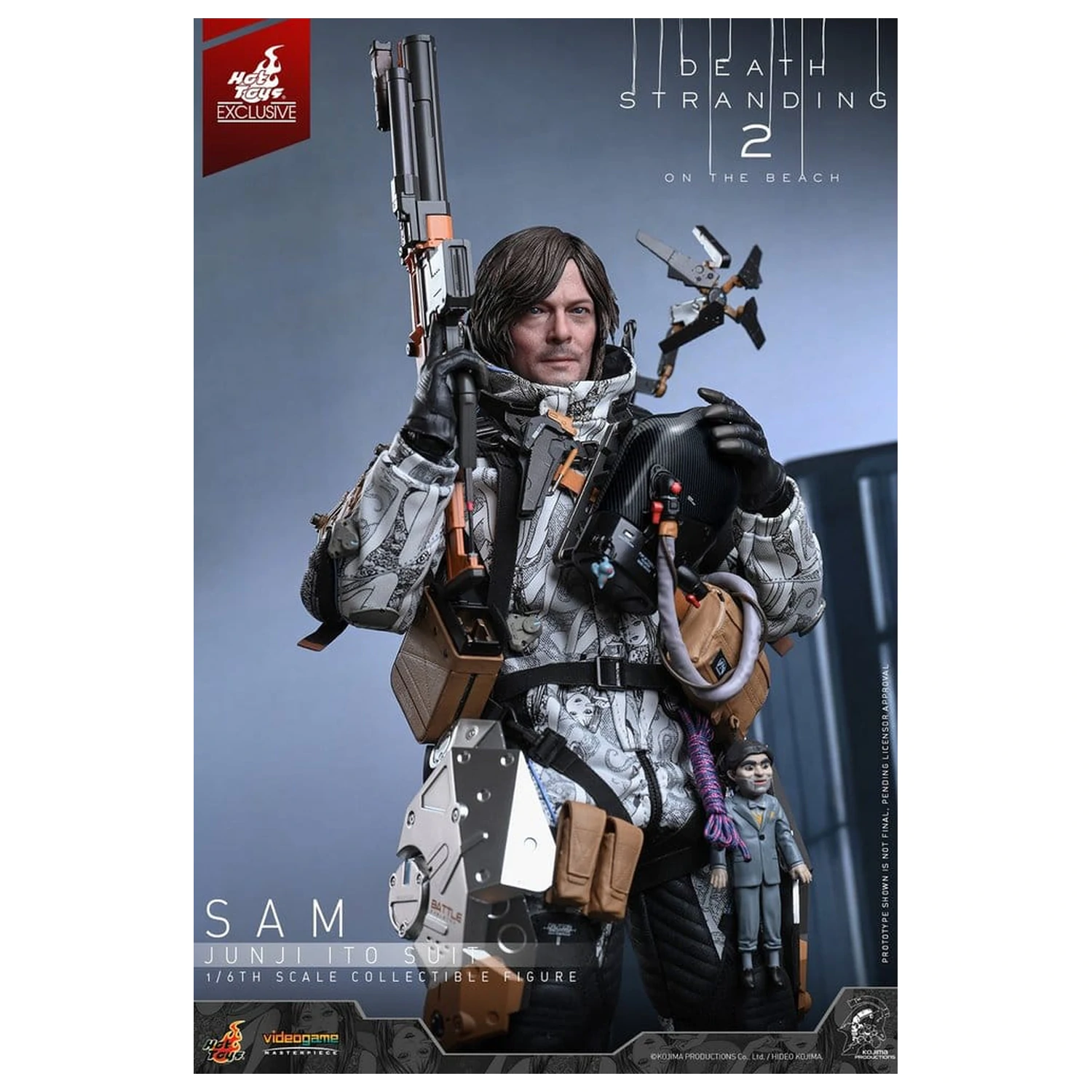Death Stranding akcijska figura 1/6 Sam Porter Bridges (Junji Ito Suit) fotografija proizvoda