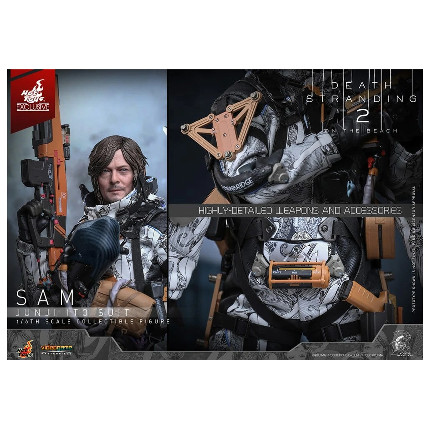Death Stranding akcijska figura 1/6 Sam Porter Bridges (Junji Ito Suit) fotografija proizvoda