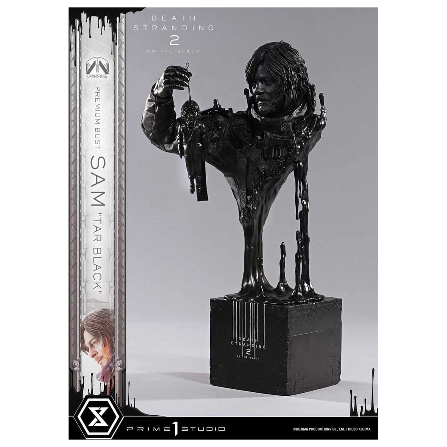 Death Stranding 2: On the Beach Premium Poprsje 1/3 Sam Tar Black 44 cm fotografija proizvoda