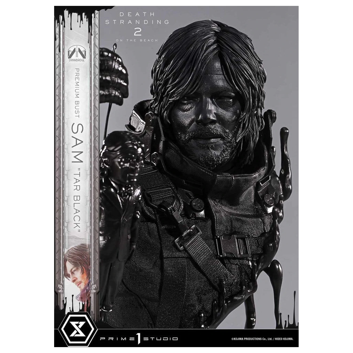 Death Stranding 2: On the Beach Premium Poprsje 1/3 Sam Tar Black 44 cm fotografija proizvoda
