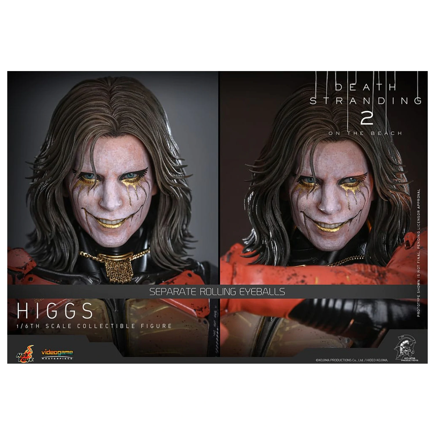Death Stranding 2: On the Beach Videogame Masterpiece akcijska figura 1/6 Higgs 33 cm fotografija proizvoda