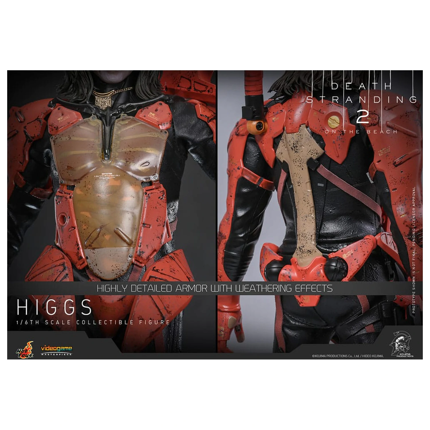 Death Stranding 2: On the Beach Videogame Masterpiece akcijska figura 1/6 Higgs 33 cm fotografija proizvoda