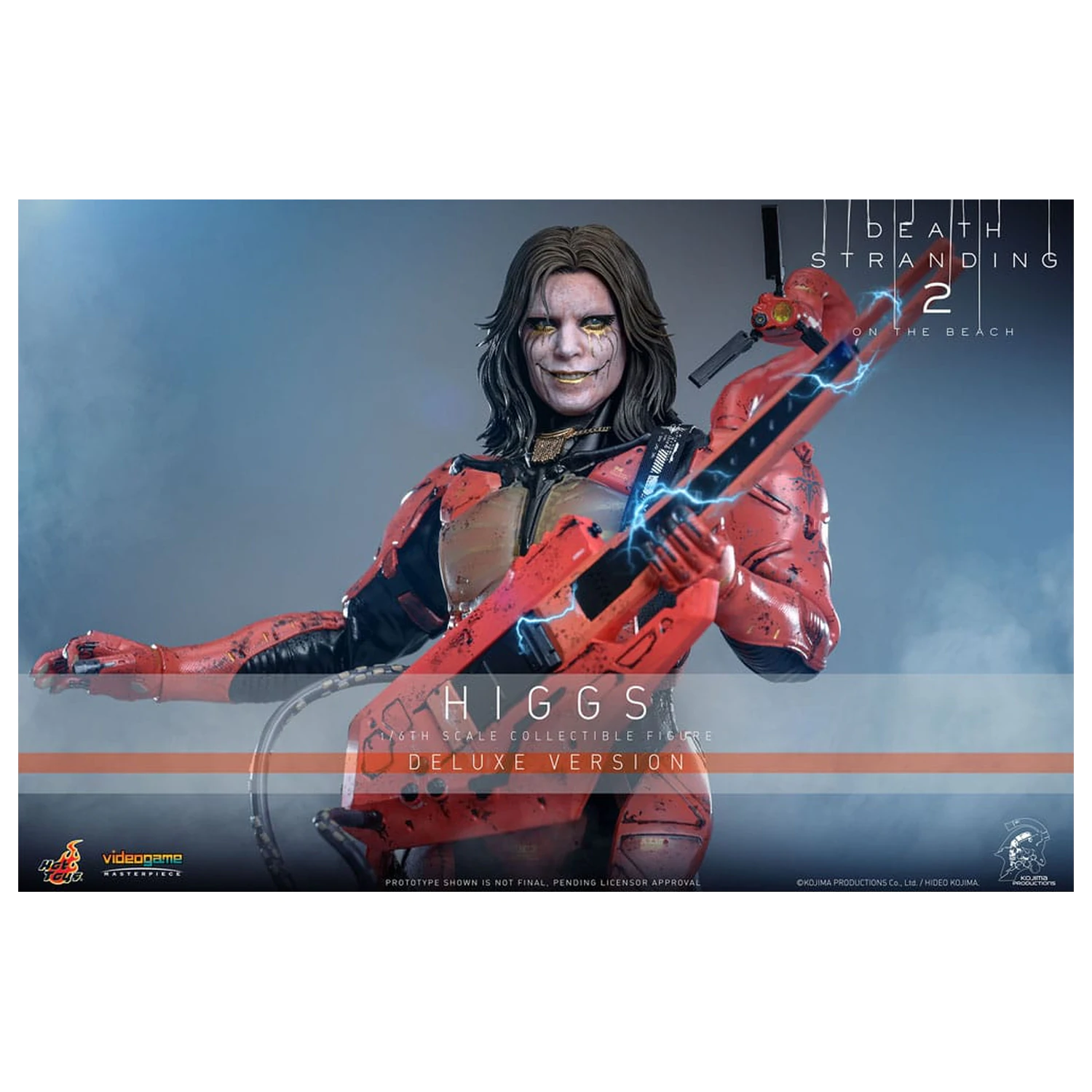 Death Stranding 2: On the Beach Videogame Masterpiece Action figura 1/6 Higgs (Deluxe verzija) 33 cm fotografija proizvoda