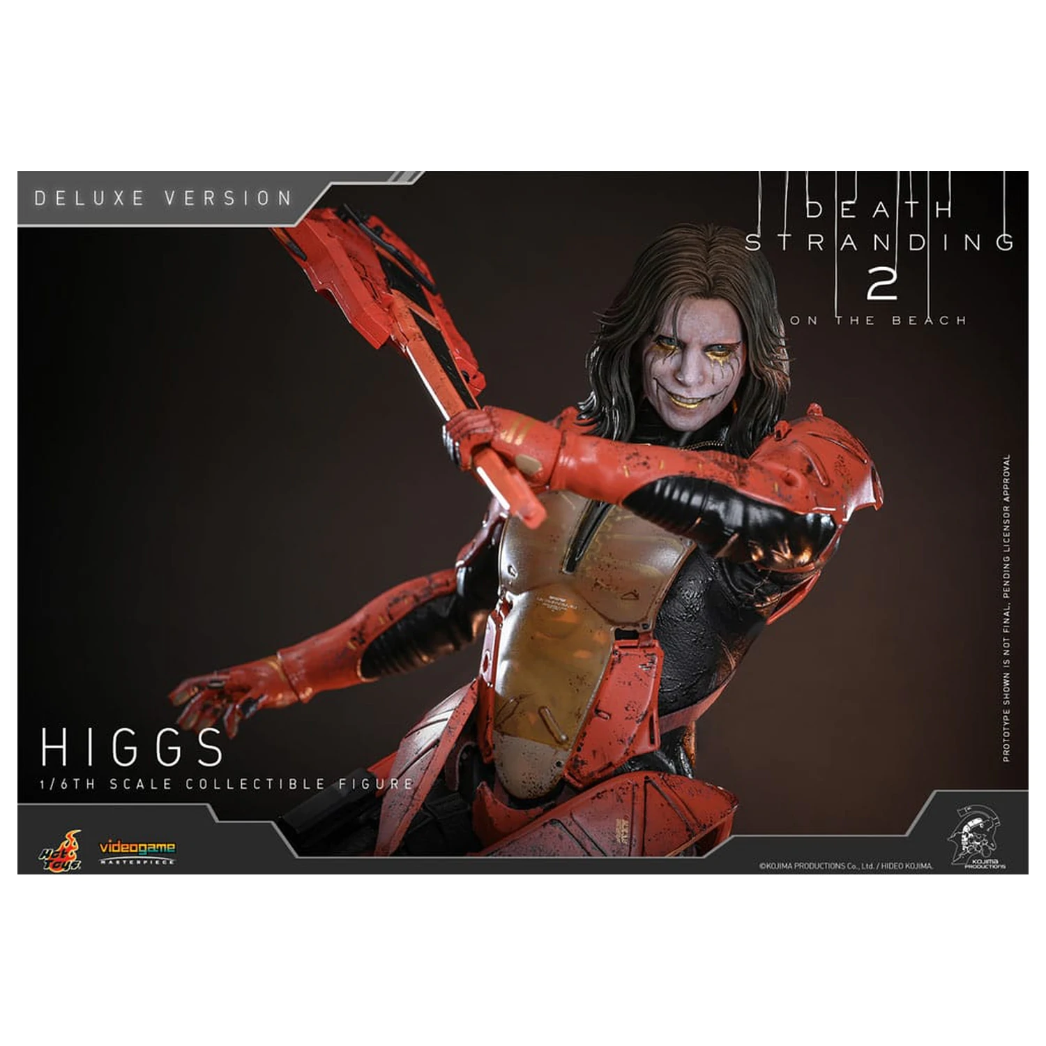 Death Stranding 2: On the Beach Videogame Masterpiece Action figura 1/6 Higgs (Deluxe verzija) 33 cm fotografija proizvoda