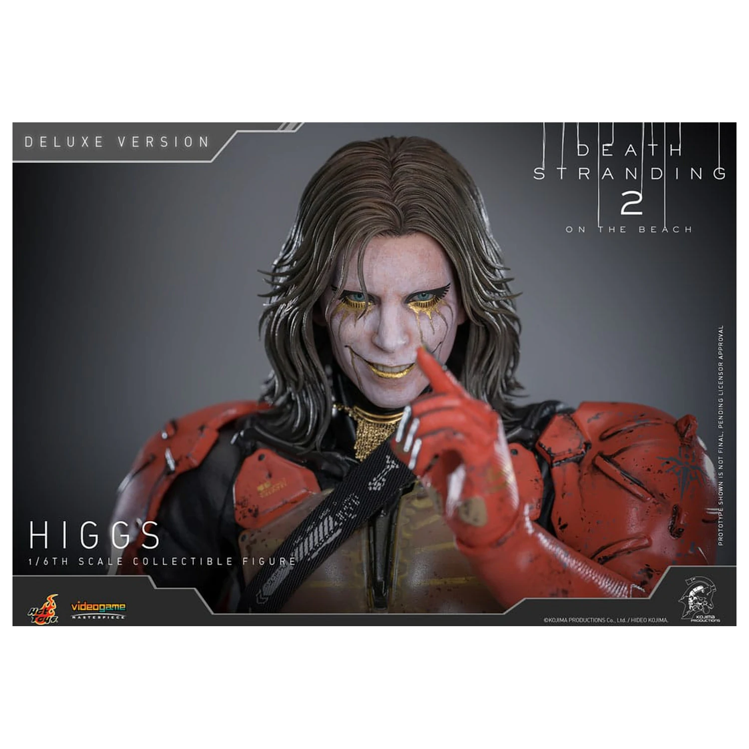 Death Stranding 2: On the Beach Videogame Masterpiece Action figura 1/6 Higgs (Deluxe verzija) 33 cm fotografija proizvoda