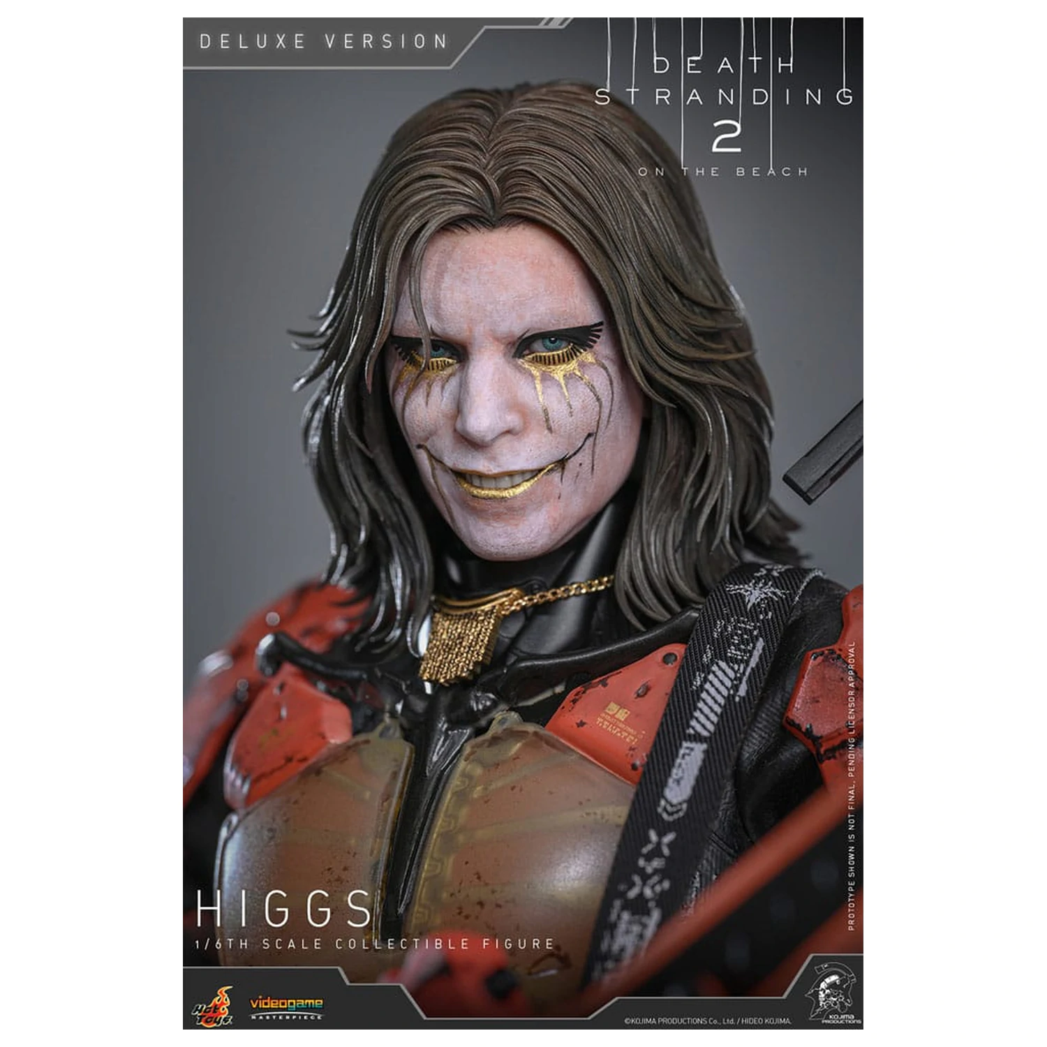 Death Stranding 2: On the Beach Videogame Masterpiece Action figura 1/6 Higgs (Deluxe verzija) 33 cm fotografija proizvoda