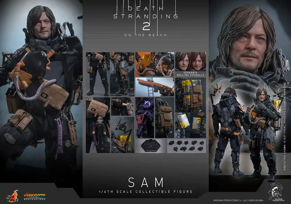 Death Stranding 2: On the Beach Videogame Masterpiece akcijska figura 1/6 Sam 31 cm fotografija proizvoda