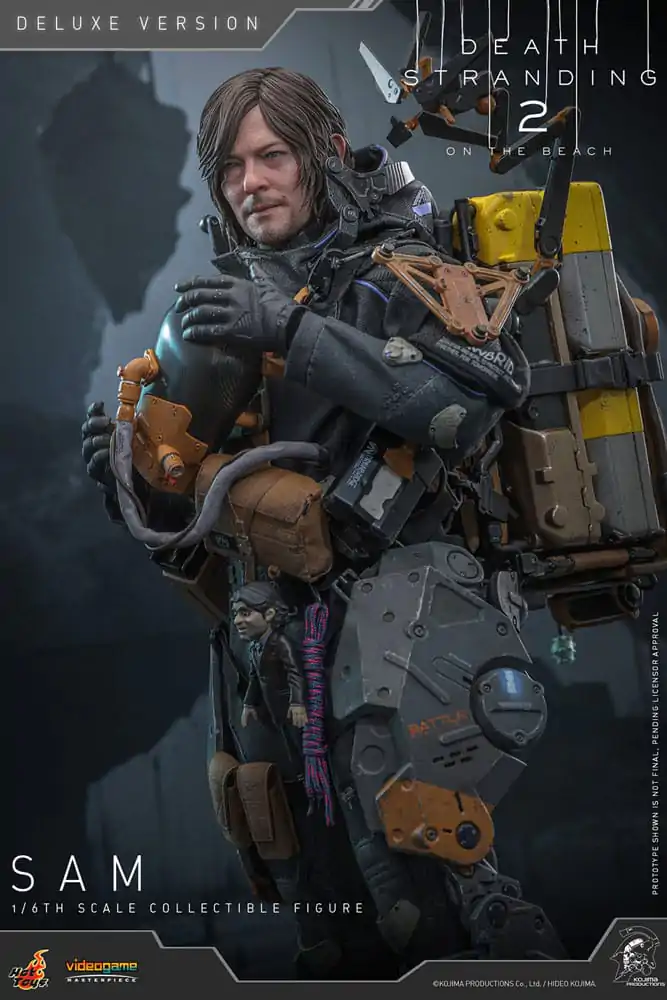 Death Stranding 2: On the Beach Videogame Masterpiece akcijska figura 1/6 Sam (Deluxe Version) 31 cm fotografija proizvoda