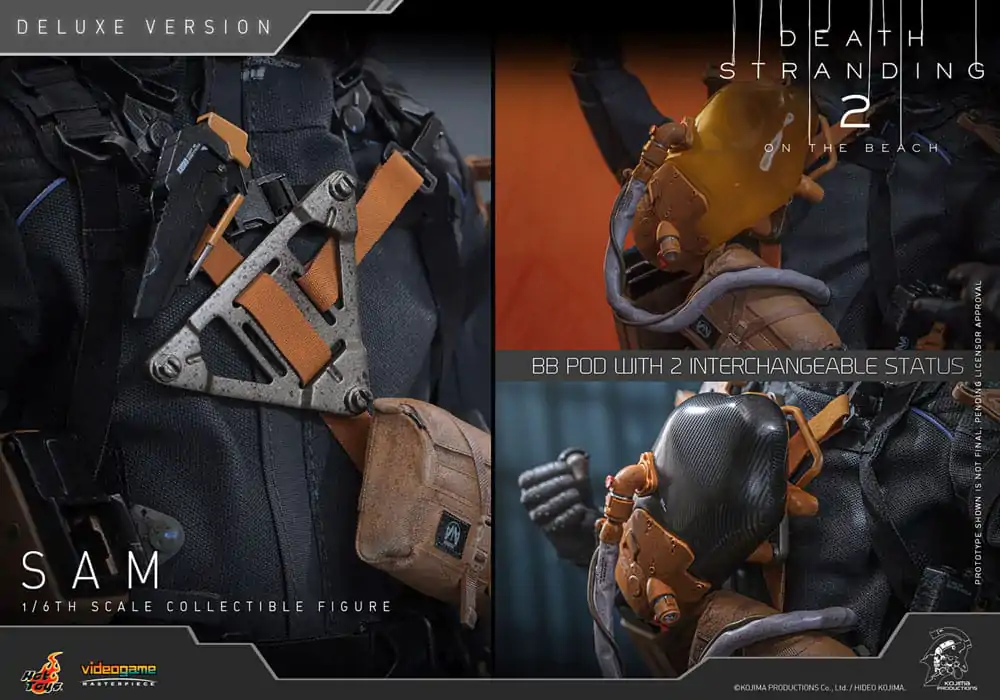 Death Stranding 2: On the Beach Videogame Masterpiece akcijska figura 1/6 Sam (Deluxe Version) 31 cm fotografija proizvoda