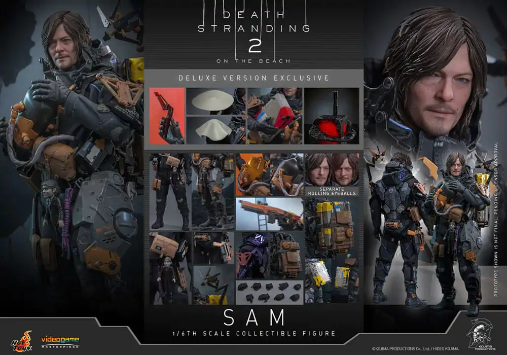 Death Stranding 2: On the Beach Videogame Masterpiece akcijska figura 1/6 Sam (Deluxe Version) 31 cm fotografija proizvoda