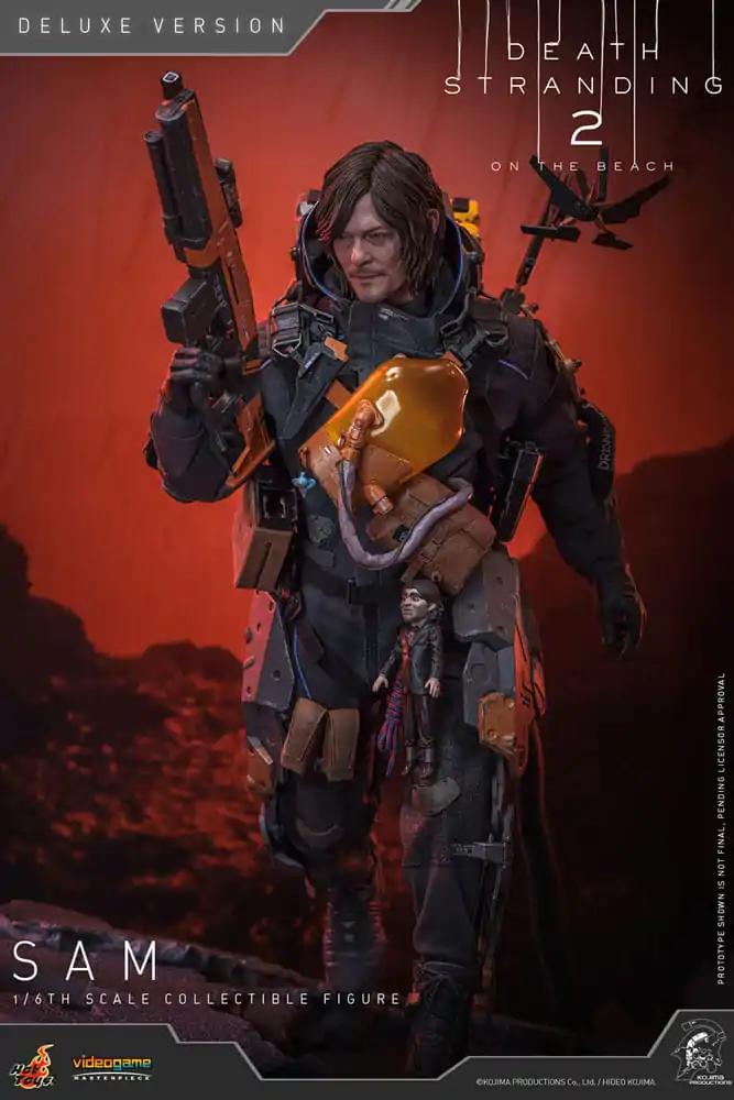 Death Stranding 2: On the Beach Videogame Masterpiece akcijska figura 1/6 Sam (Deluxe Version) 31 cm fotografija proizvoda