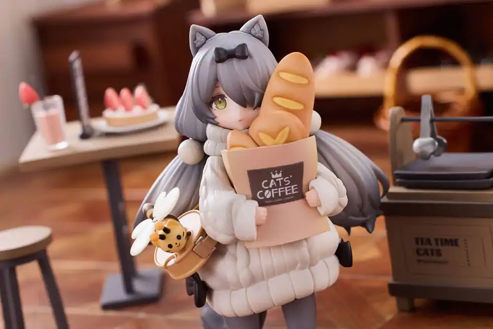 Decorated Life Collection PVC Kipić Tea Time Cats - Cat Town Bakery Staff & Customer Set 12 cm fotografija proizvoda