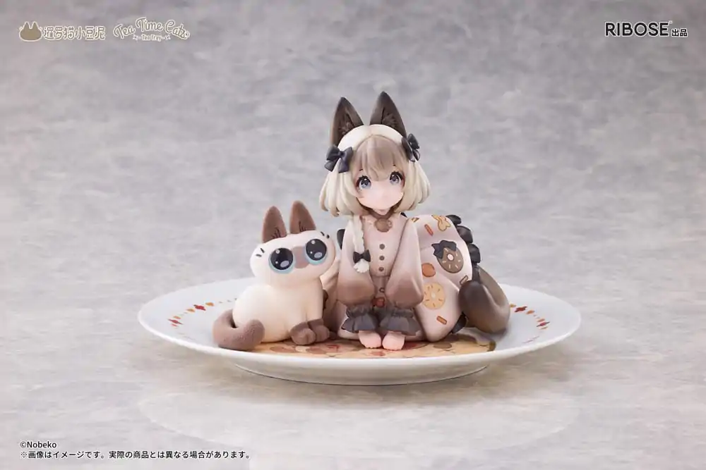 Decorated Life Collection PVC statua Tea Time Cats x Siamese Cat Azuki-san Friendship Collaboration Ekskluzivni set 18 cm fotografija proizvoda