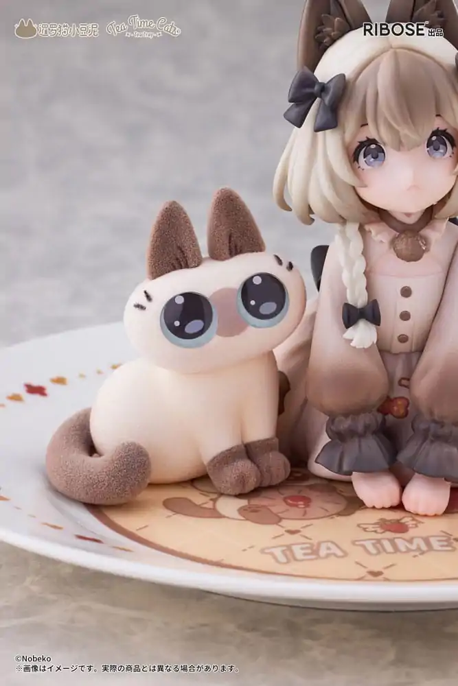 Decorated Life Collection PVC statua Tea Time Cats x Siamese Cat Azuki-san Friendship Collaboration Ekskluzivni set 18 cm fotografija proizvoda