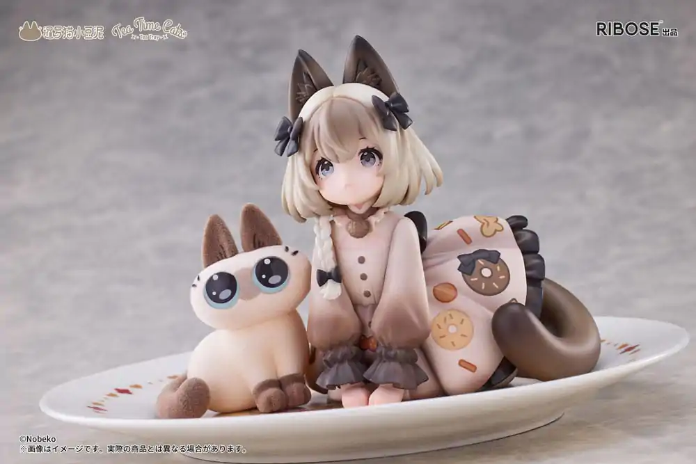 Decorated Life Collection PVC statua Tea Time Cats x Siamese Cat Azuki-san Friendship Collaboration Ekskluzivni set 18 cm fotografija proizvoda