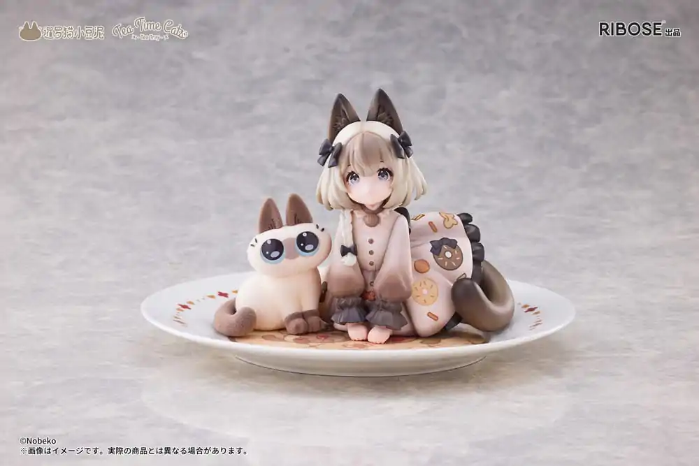 Decorated Life Collection PVC statua Tea Time Cats x Siamese Cat Azuki-san Friendship Collaboration Ekskluzivni set 18 cm fotografija proizvoda