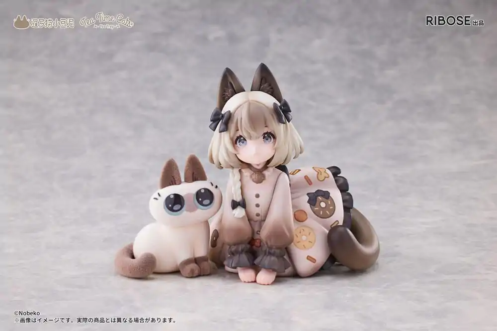 Decorated Life Collection PVC statua Tea Time Cats x Siamese Cat Azuki-san Friendship Collaboration Ekskluzivni set 18 cm fotografija proizvoda