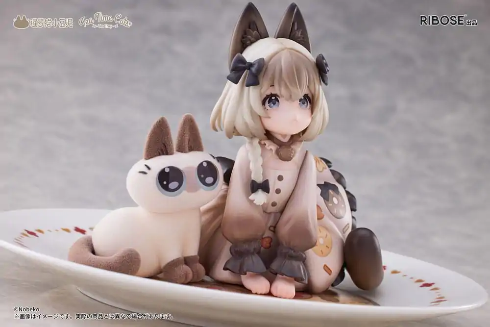Decorated Life Collection PVC statua Tea Time Cats x Siamese Cat Azuki-san Friendship Collaboration Ekskluzivni set 18 cm fotografija proizvoda