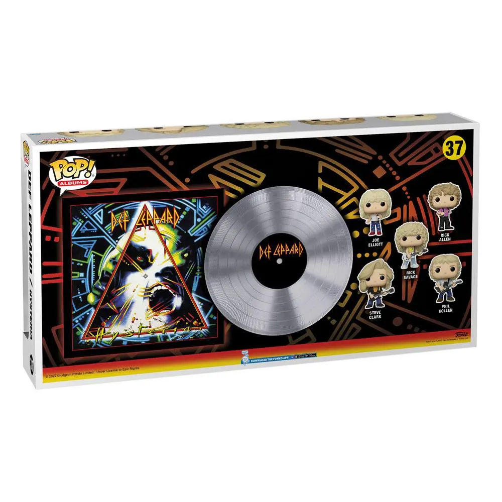 Def Leppard POP! Albums DLX Vinil Figura paket od 5 Hysteria 9 cm fotografija proizvoda