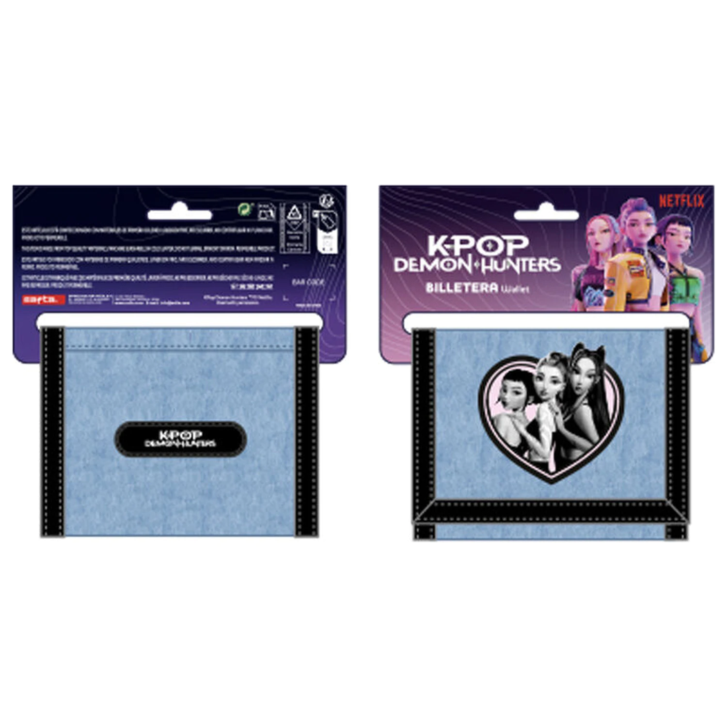 Demon Hunters Kpop Huntrix novčanik fotografija proizvoda