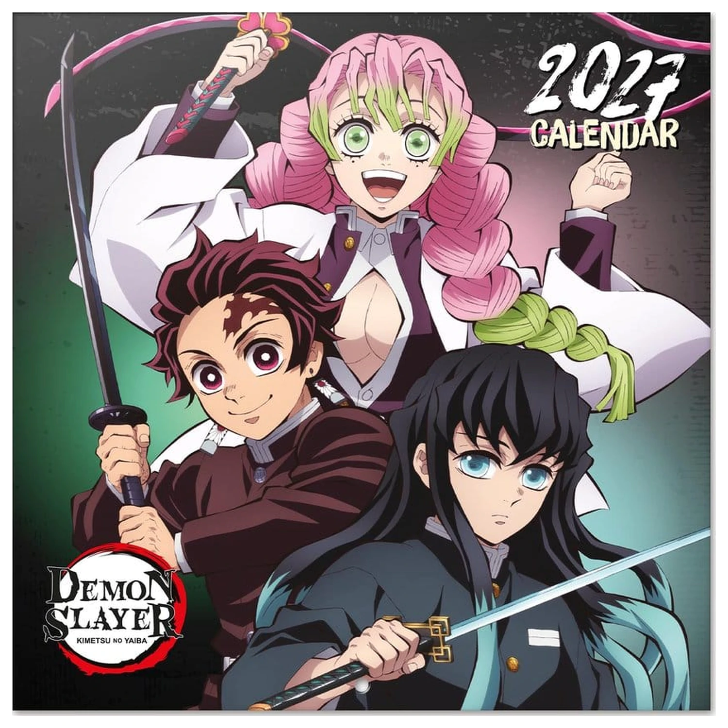Demon Slayer zidni kalendar 2027. 30 x 30 cm fotografija proizvoda