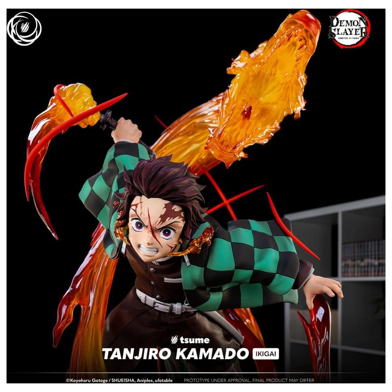 Demon Slayer IKIGAI Figura 1/6 Tanjiro Kamado 44 cm fotografija proizvoda