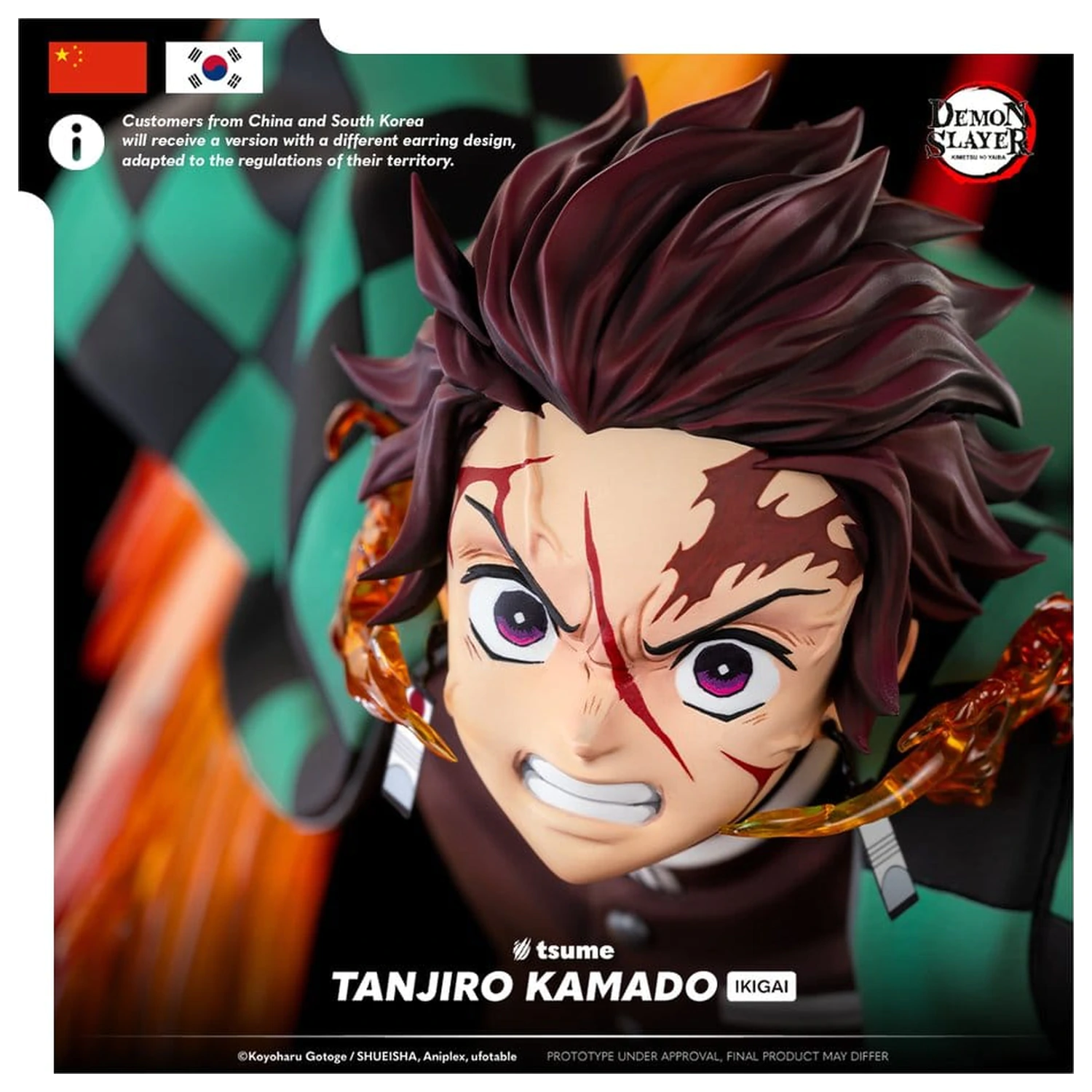 Demon Slayer IKIGAI Figura 1/6 Tanjiro Kamado 44 cm fotografija proizvoda
