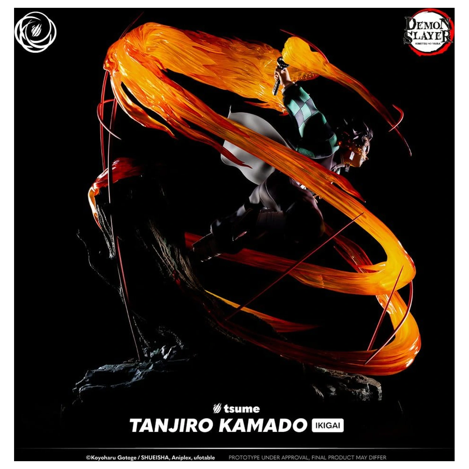Demon Slayer IKIGAI Figura 1/6 Tanjiro Kamado 44 cm fotografija proizvoda