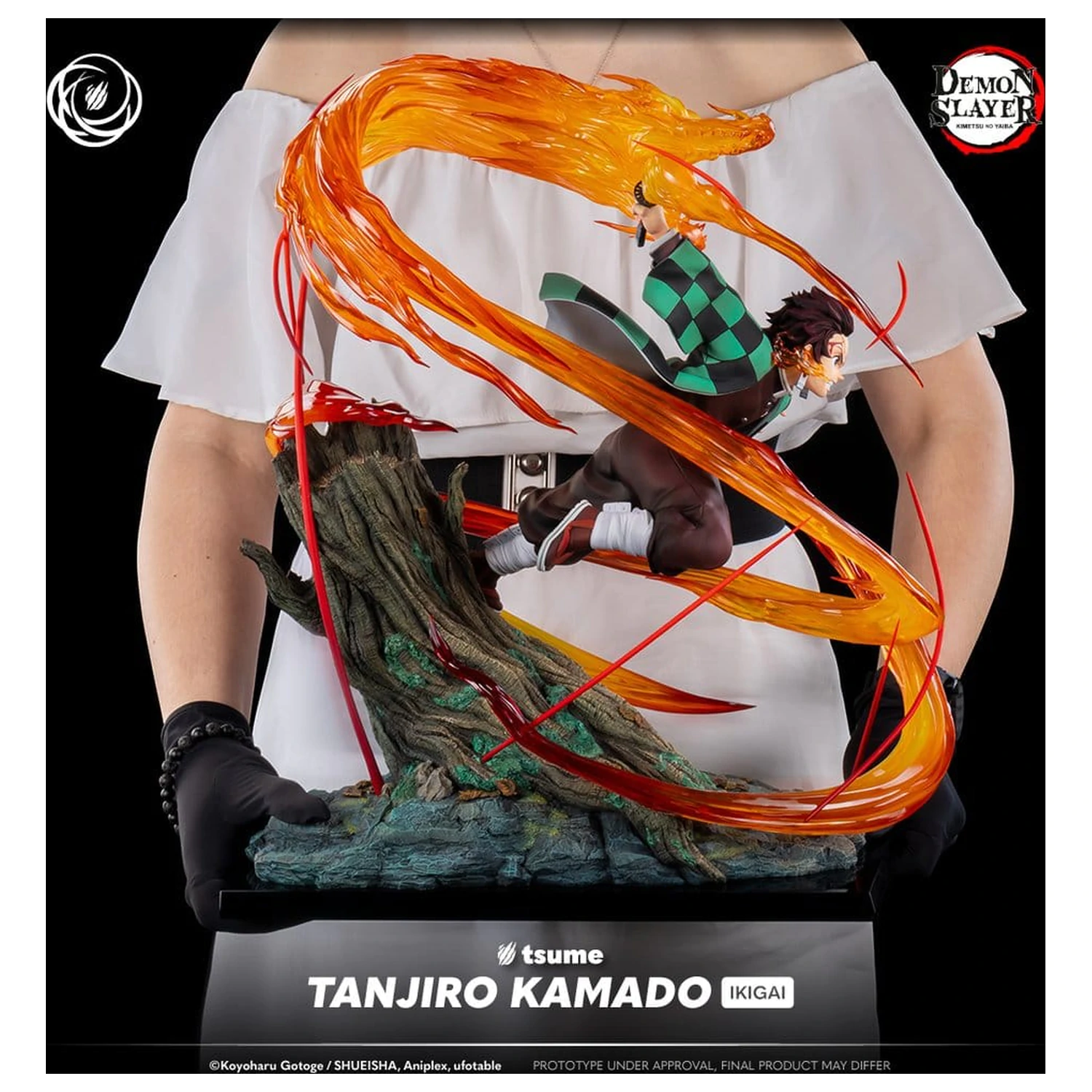 Demon Slayer IKIGAI Figura 1/6 Tanjiro Kamado 44 cm fotografija proizvoda