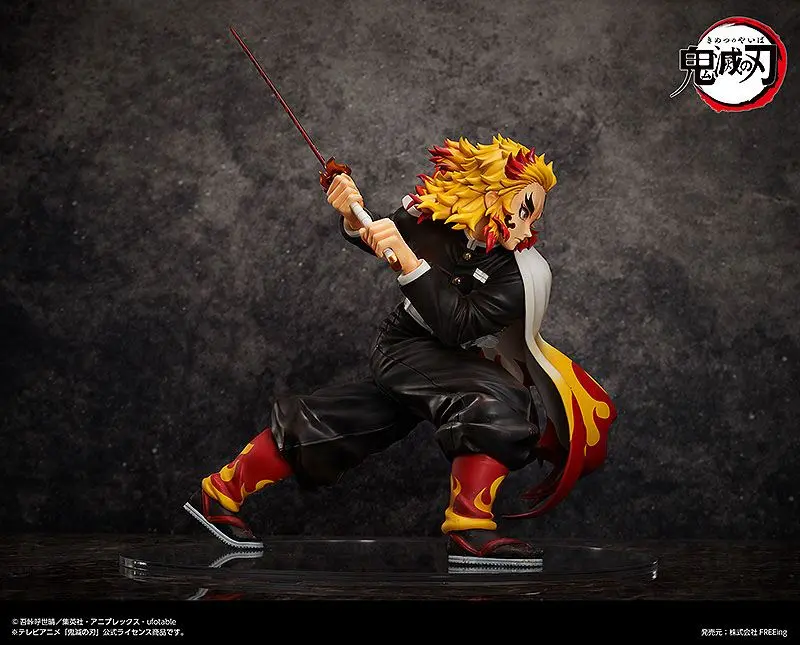 Demon Slayer: Kimetsu no Yaiba Statua 1/4 Kyojuro Rengoku 42 cm fotografija proizvoda