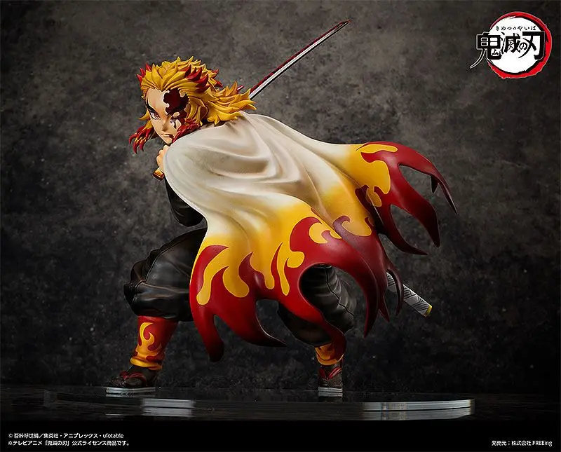 Demon Slayer: Kimetsu no Yaiba Statua 1/4 Kyojuro Rengoku 42 cm fotografija proizvoda