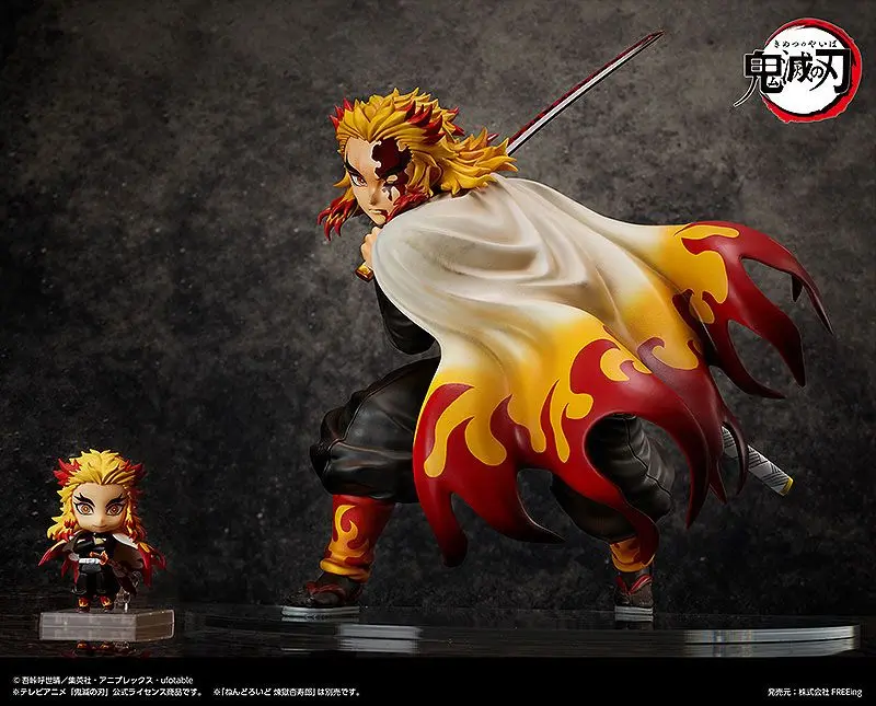 Demon Slayer: Kimetsu no Yaiba Statua 1/4 Kyojuro Rengoku 42 cm fotografija proizvoda