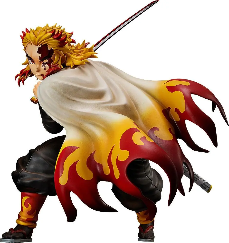 Demon Slayer: Kimetsu no Yaiba Statua 1/4 Kyojuro Rengoku 42 cm fotografija proizvoda