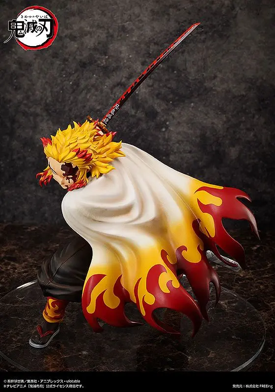 Demon Slayer: Kimetsu no Yaiba Statua 1/4 Kyojuro Rengoku 42 cm fotografija proizvoda