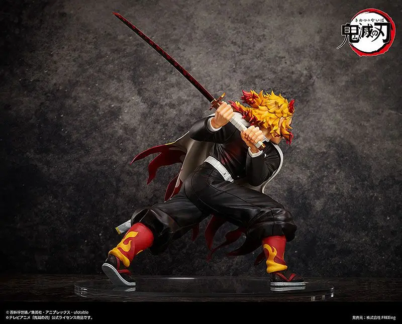Demon Slayer: Kimetsu no Yaiba Statua 1/4 Kyojuro Rengoku 42 cm fotografija proizvoda