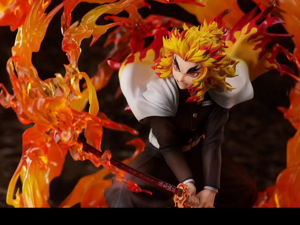 Demon Slayer: Kimetsu no Yaiba Statua 1/8 Kyojuro Rengoku 26 cm fotografija proizvoda