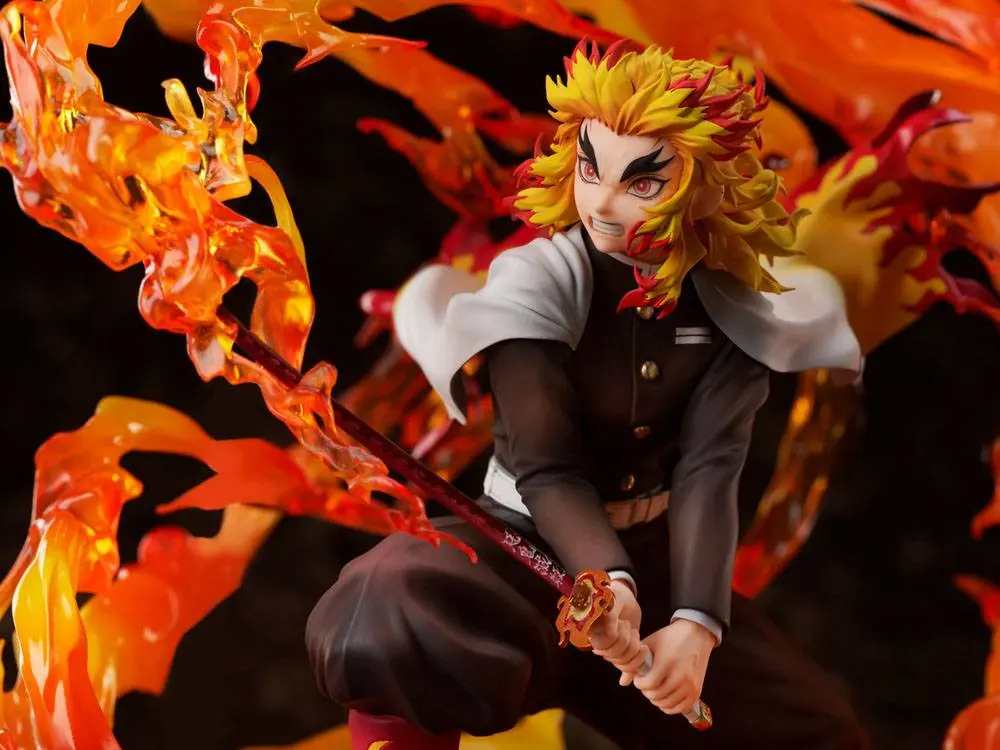 Demon Slayer: Kimetsu no Yaiba Statua 1/8 Kyojuro Rengoku 26 cm fotografija proizvoda