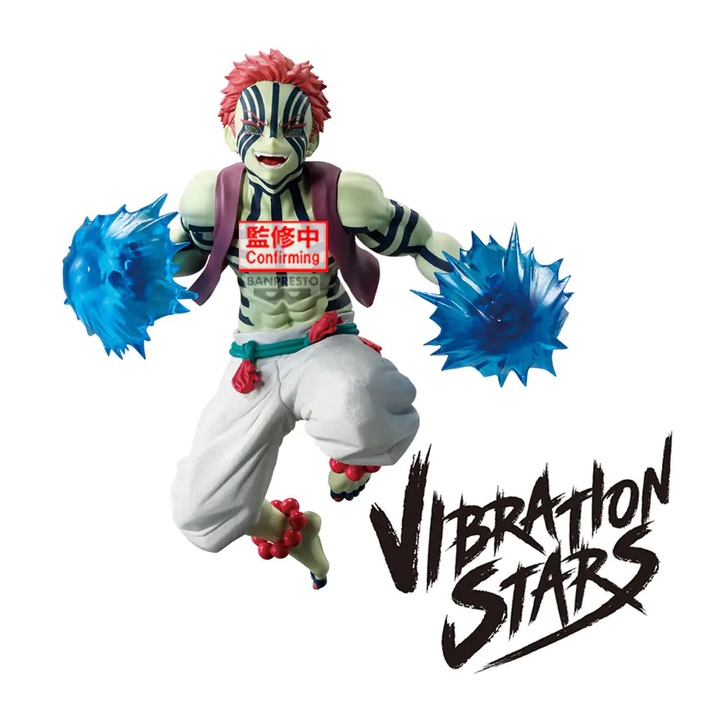 Demon Slayer Kimetsu no Yaiba Akaza Vibration Stars figura 16 cm fotografija proizvoda